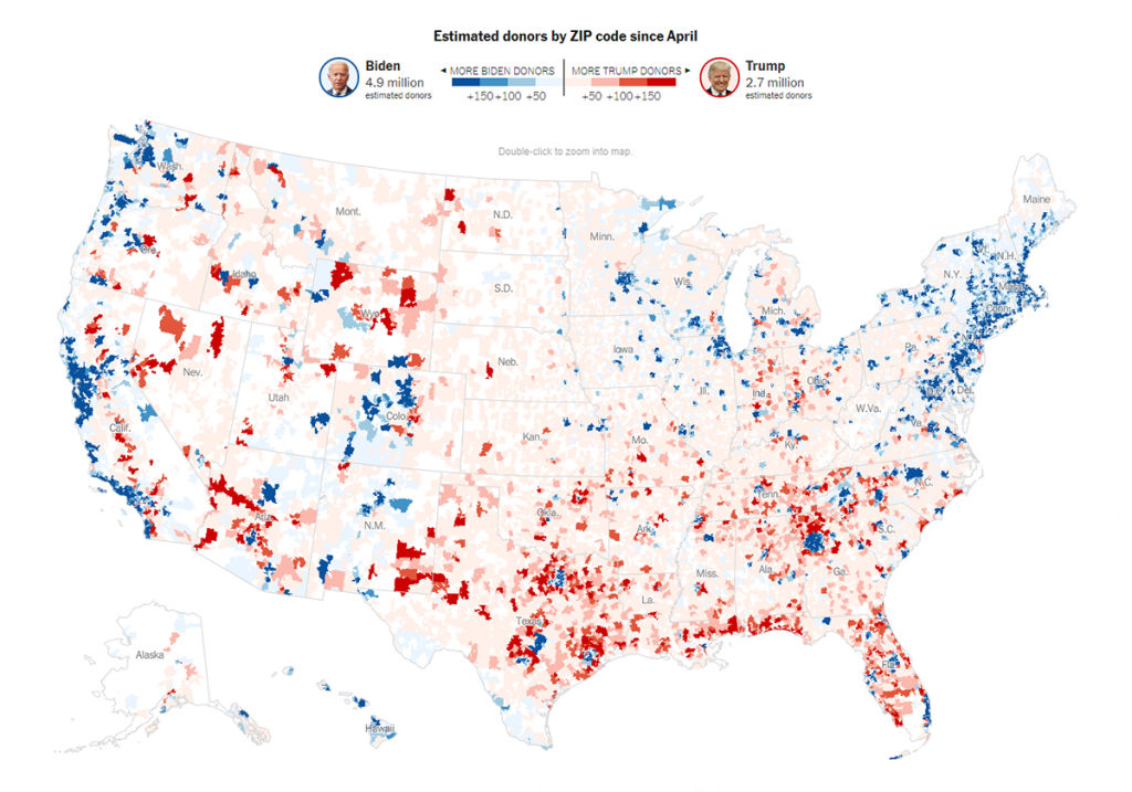 Pre-Election Data in Charts and Maps | DataViz Weekly