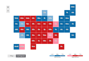 Election Maps Visualizing 2020 U.S. Presidential Electoral Vote Results