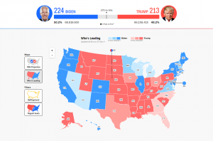 Election Maps Visualizing 2020 U.S. Presidential Electoral Vote Results