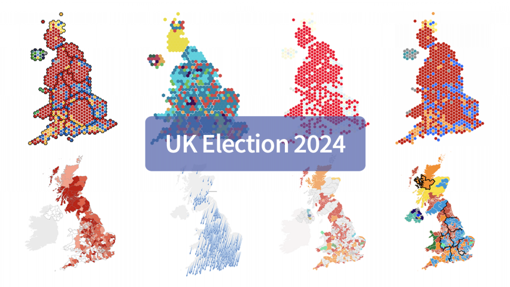 2024 UK Election Maps | Data Visualization Weekly