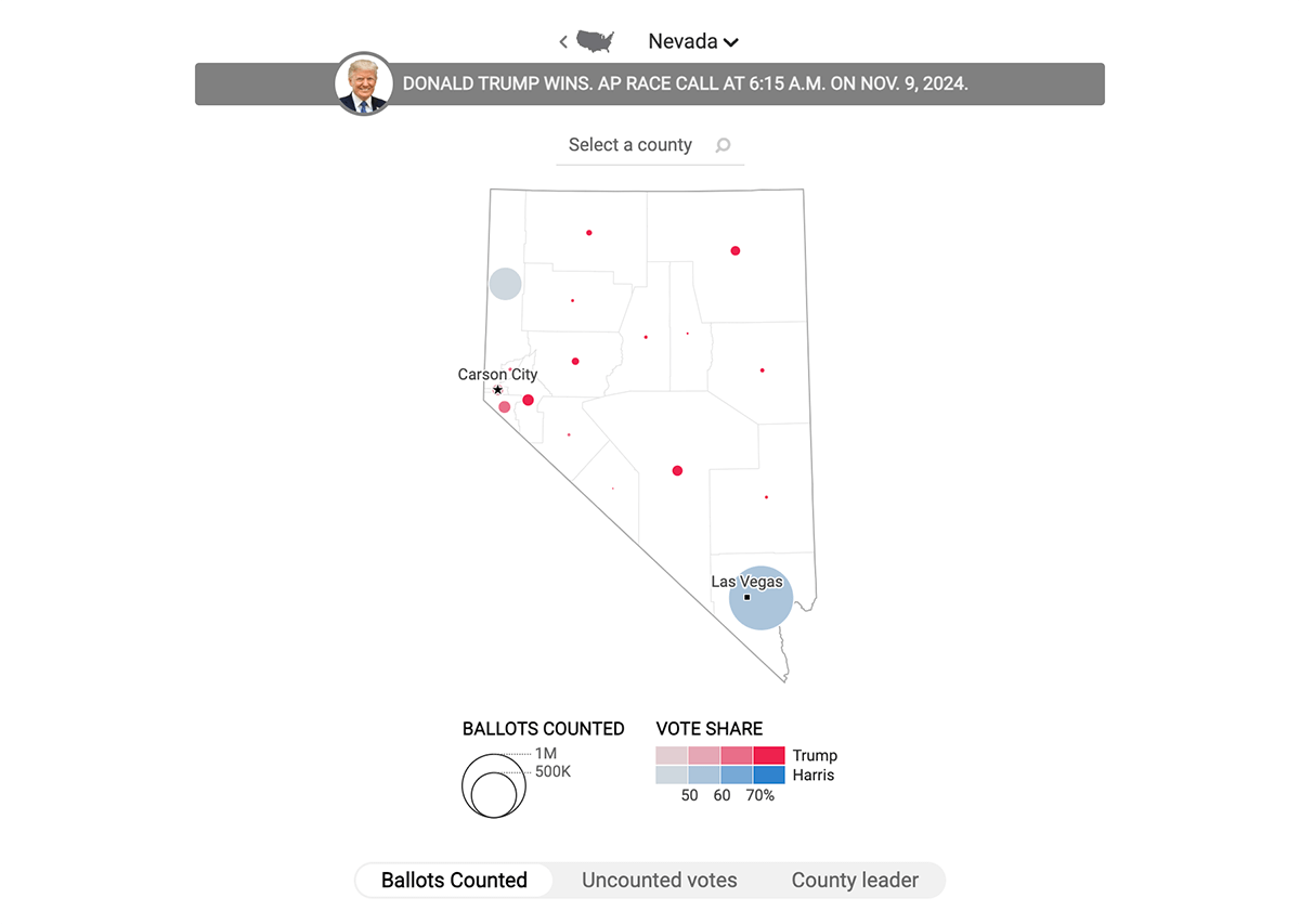 Election Bubble Maps with Cartogram and Choropleth Maps by France24