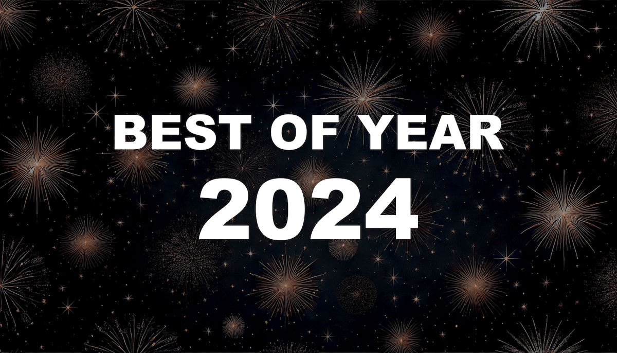 Cover image with text Best of Year 2024, presenting the article Best Data Visualizations of 2024